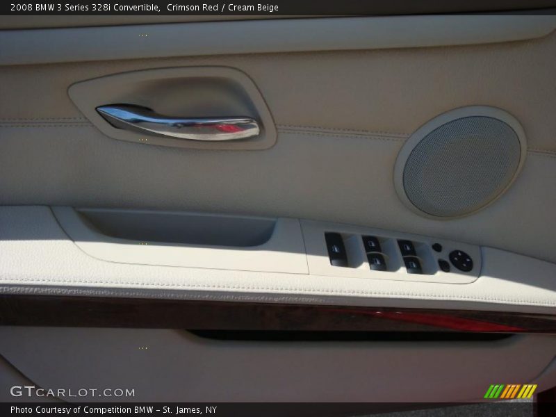 Crimson Red / Cream Beige 2008 BMW 3 Series 328i Convertible
