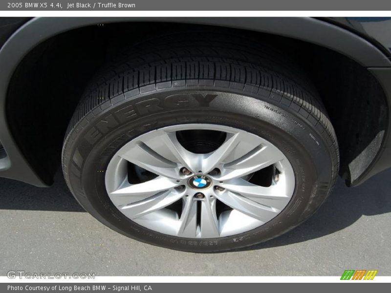 Jet Black / Truffle Brown 2005 BMW X5 4.4i
