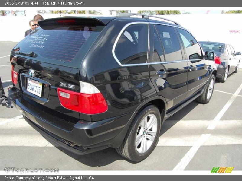 Jet Black / Truffle Brown 2005 BMW X5 4.4i