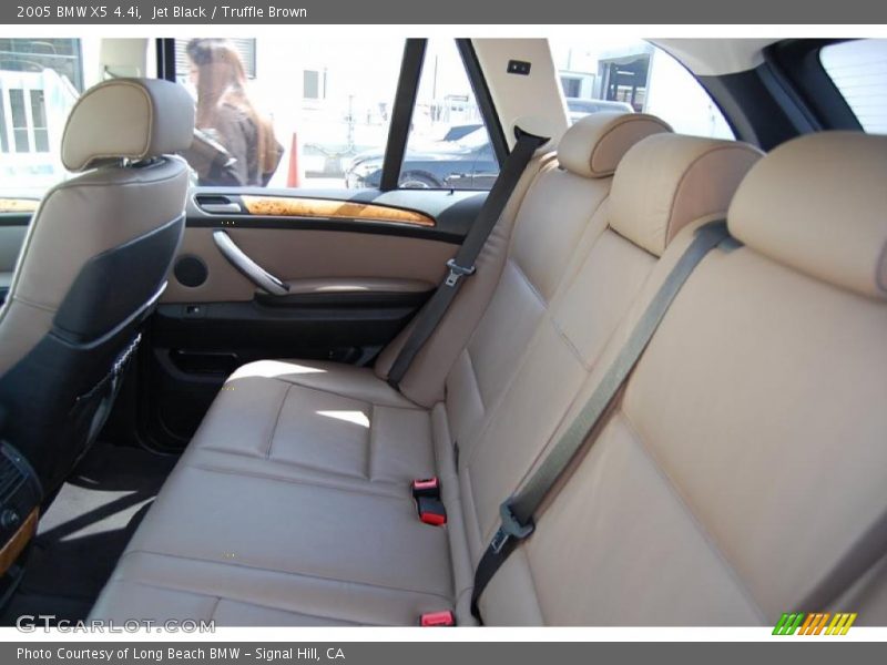 Jet Black / Truffle Brown 2005 BMW X5 4.4i