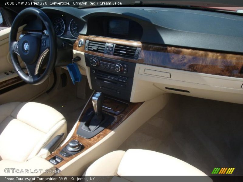 Crimson Red / Cream Beige 2008 BMW 3 Series 328i Convertible