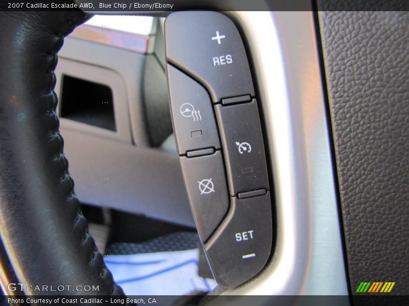 Blue Chip / Ebony/Ebony 2007 Cadillac Escalade AWD