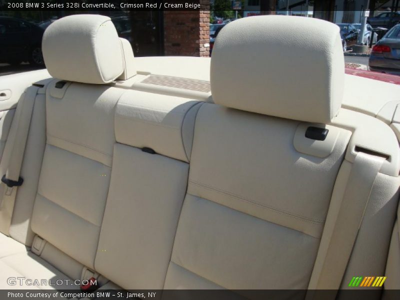 Crimson Red / Cream Beige 2008 BMW 3 Series 328i Convertible