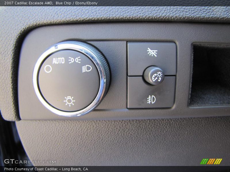 Blue Chip / Ebony/Ebony 2007 Cadillac Escalade AWD