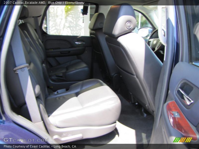 Blue Chip / Ebony/Ebony 2007 Cadillac Escalade AWD