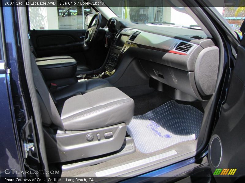Blue Chip / Ebony/Ebony 2007 Cadillac Escalade AWD