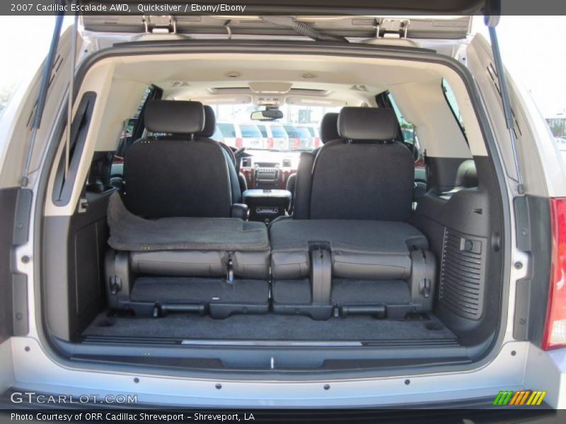 Quicksilver / Ebony/Ebony 2007 Cadillac Escalade AWD