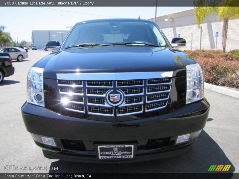 Black Raven / Ebony 2008 Cadillac Escalade AWD