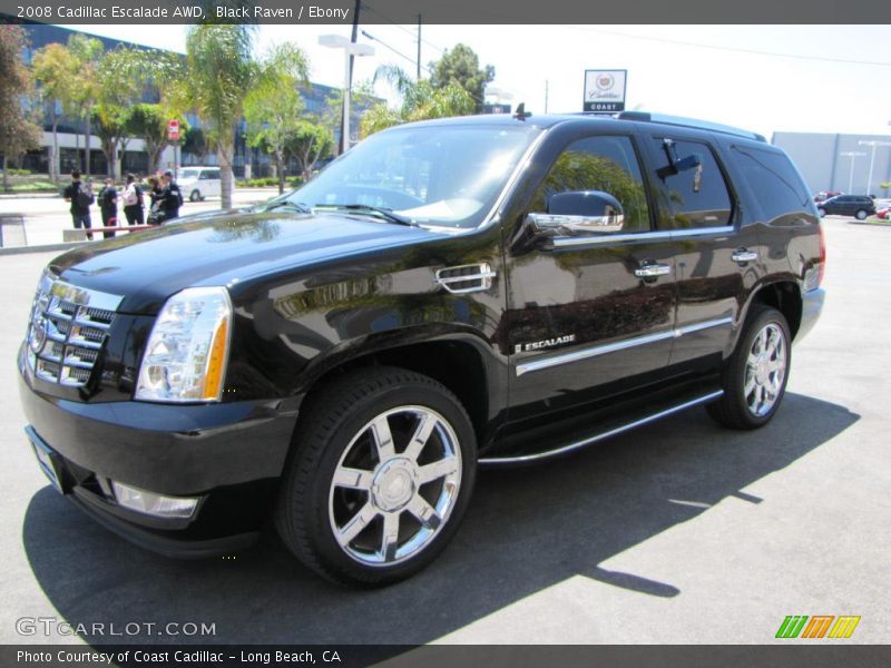 Black Raven / Ebony 2008 Cadillac Escalade AWD