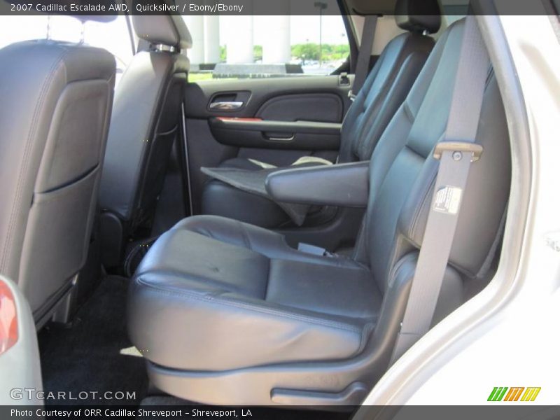 Quicksilver / Ebony/Ebony 2007 Cadillac Escalade AWD