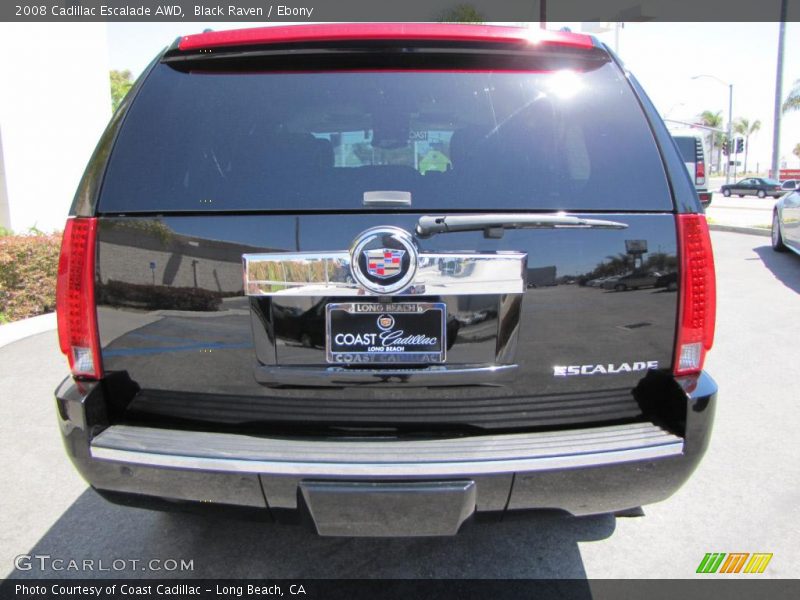 Black Raven / Ebony 2008 Cadillac Escalade AWD
