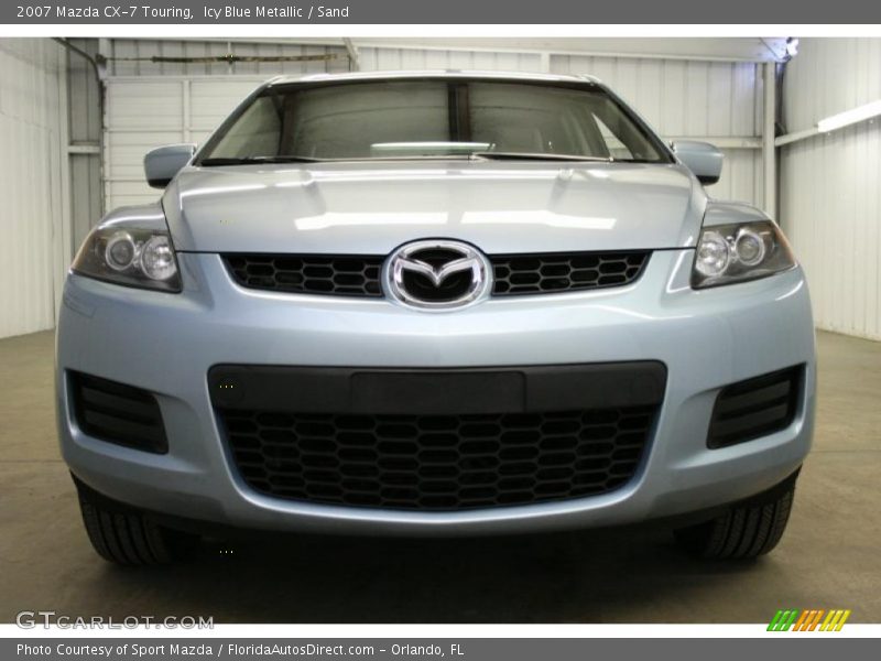 Icy Blue Metallic / Sand 2007 Mazda CX-7 Touring