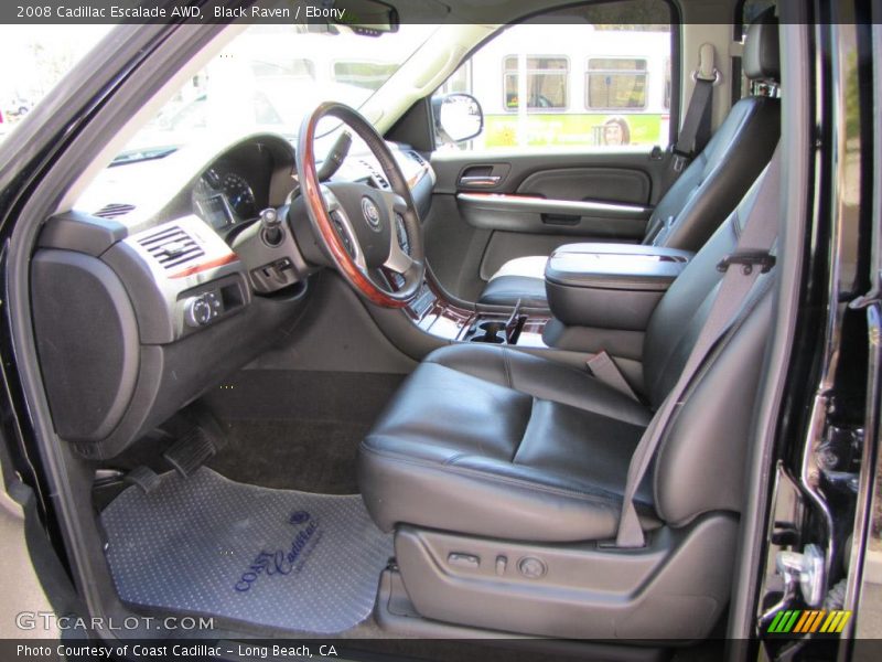 Black Raven / Ebony 2008 Cadillac Escalade AWD