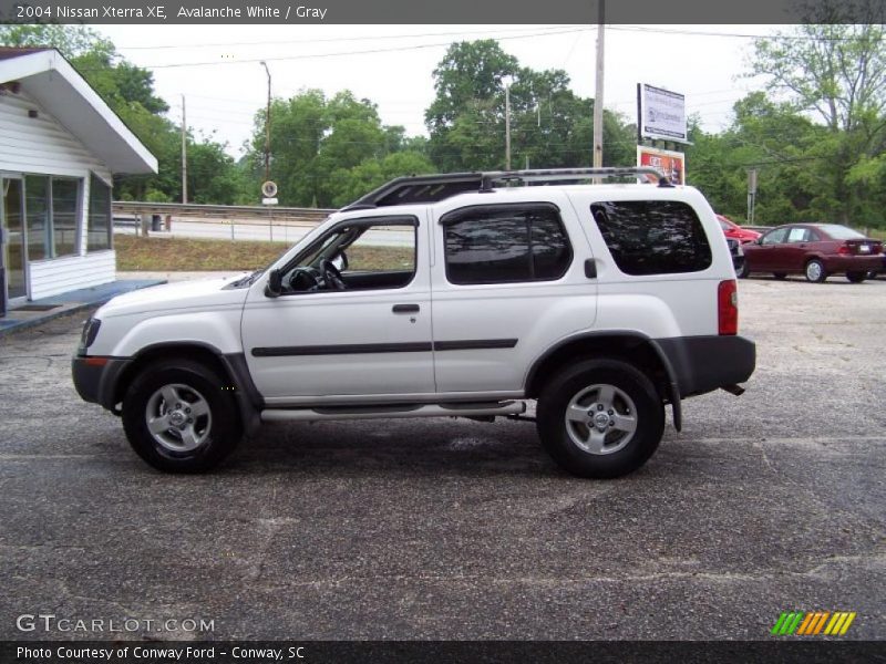Avalanche White / Gray 2004 Nissan Xterra XE