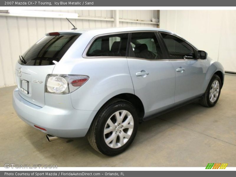 Icy Blue Metallic / Sand 2007 Mazda CX-7 Touring
