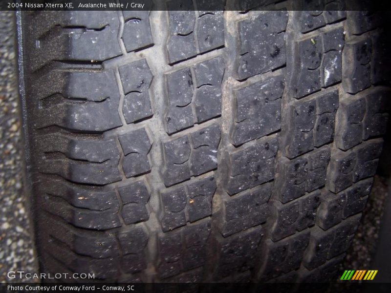 Avalanche White / Gray 2004 Nissan Xterra XE
