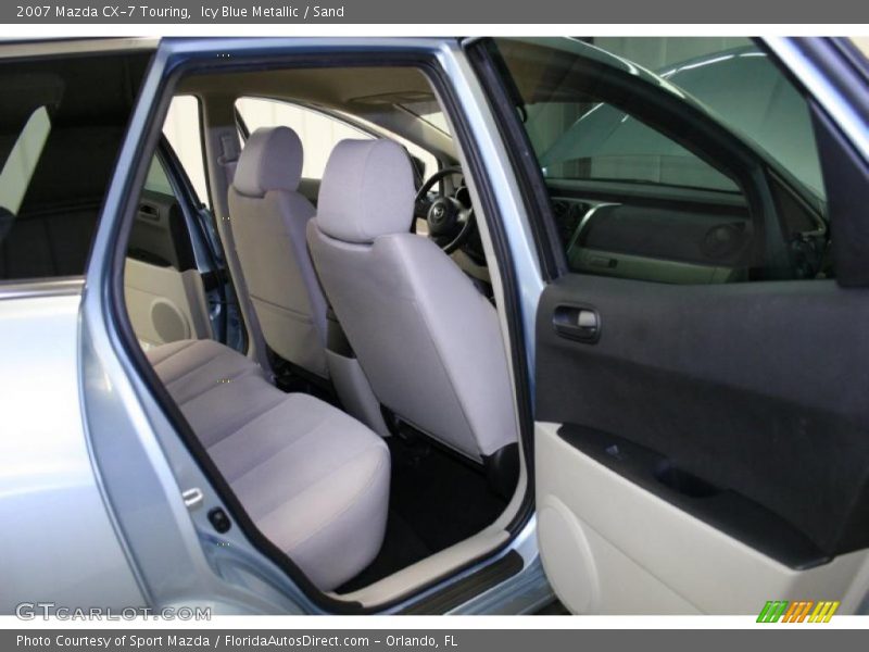 Icy Blue Metallic / Sand 2007 Mazda CX-7 Touring