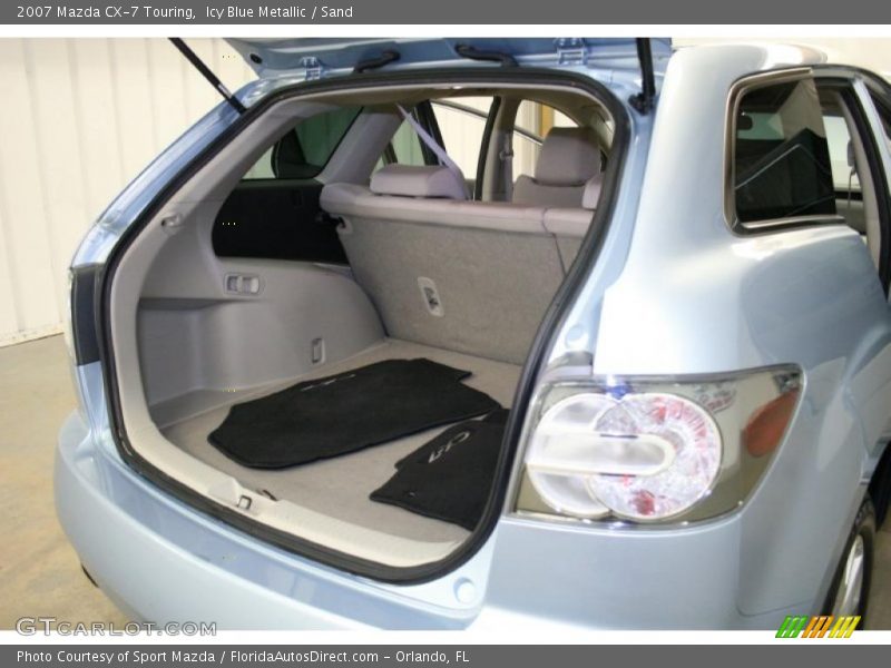 Icy Blue Metallic / Sand 2007 Mazda CX-7 Touring