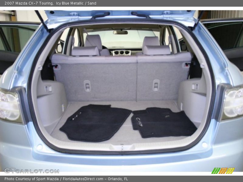 Icy Blue Metallic / Sand 2007 Mazda CX-7 Touring