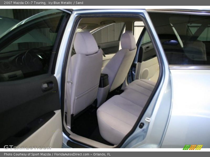 Icy Blue Metallic / Sand 2007 Mazda CX-7 Touring