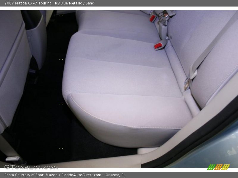 Icy Blue Metallic / Sand 2007 Mazda CX-7 Touring