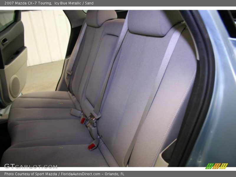 Icy Blue Metallic / Sand 2007 Mazda CX-7 Touring