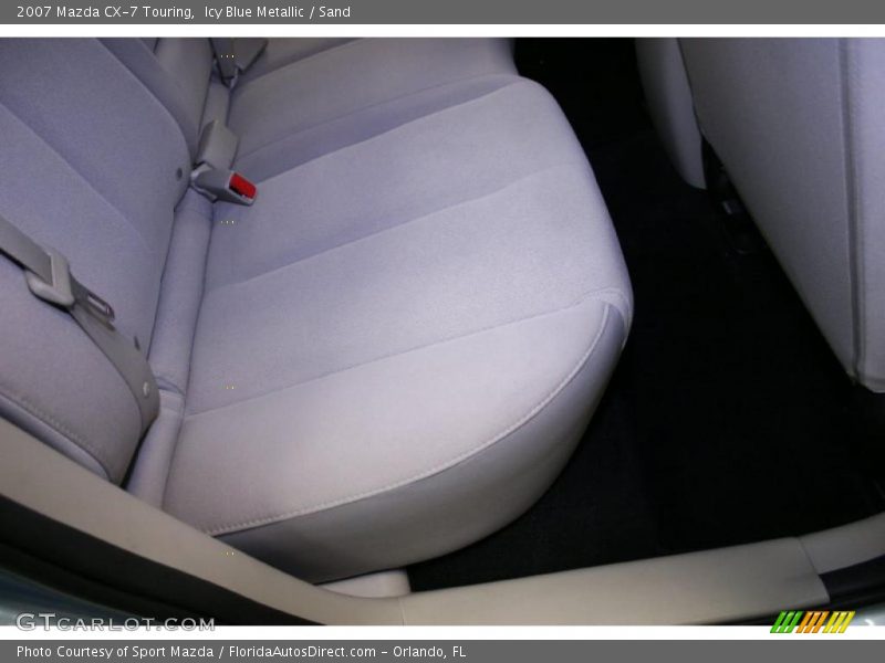 Icy Blue Metallic / Sand 2007 Mazda CX-7 Touring