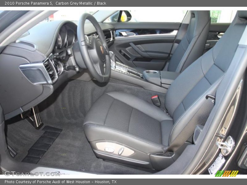 Carbon Grey Metallic / Black 2010 Porsche Panamera S
