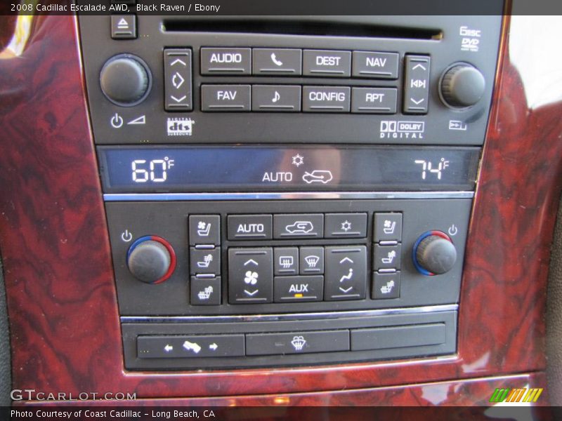 Black Raven / Ebony 2008 Cadillac Escalade AWD