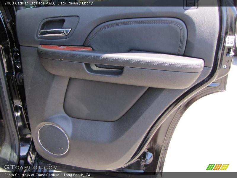 Black Raven / Ebony 2008 Cadillac Escalade AWD