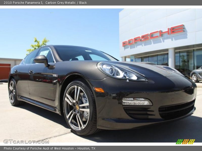 Carbon Grey Metallic / Black 2010 Porsche Panamera S