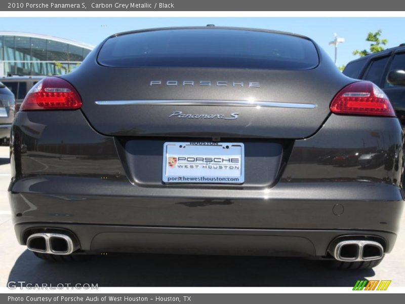 Carbon Grey Metallic / Black 2010 Porsche Panamera S