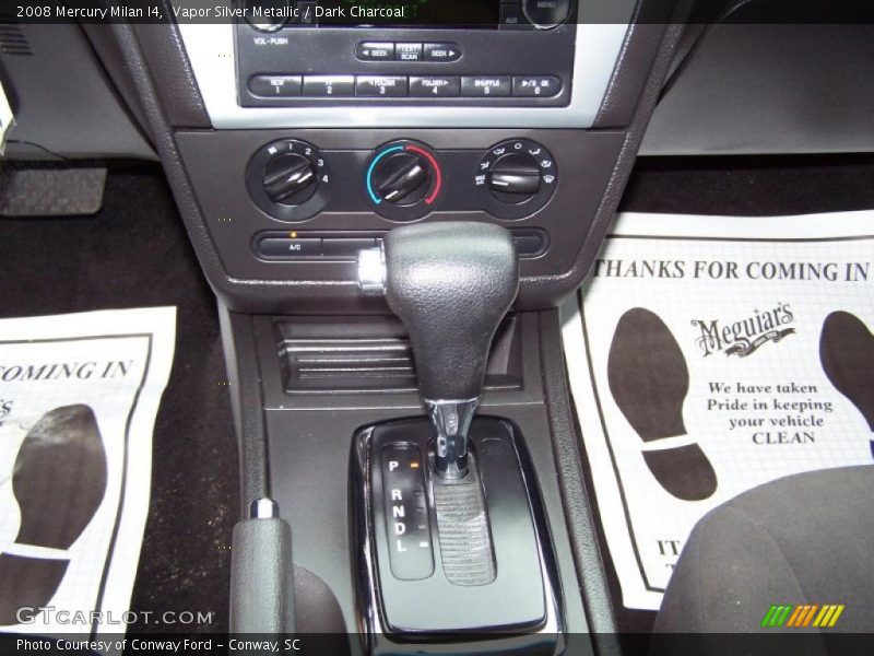 Vapor Silver Metallic / Dark Charcoal 2008 Mercury Milan I4