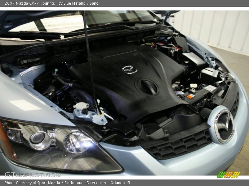 Icy Blue Metallic / Sand 2007 Mazda CX-7 Touring