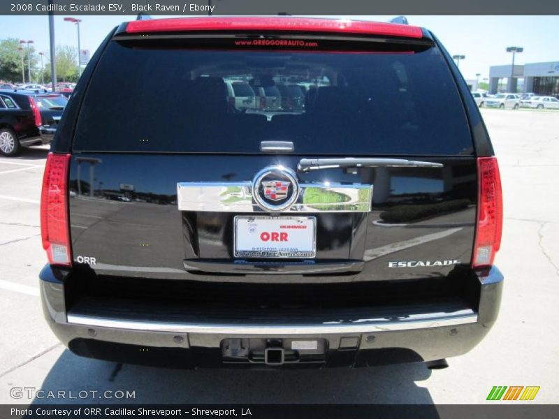 Black Raven / Ebony 2008 Cadillac Escalade ESV