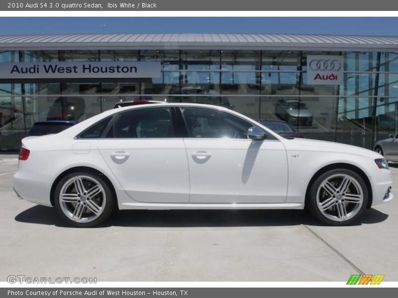 Ibis White / Black 2010 Audi S4 3.0 quattro Sedan