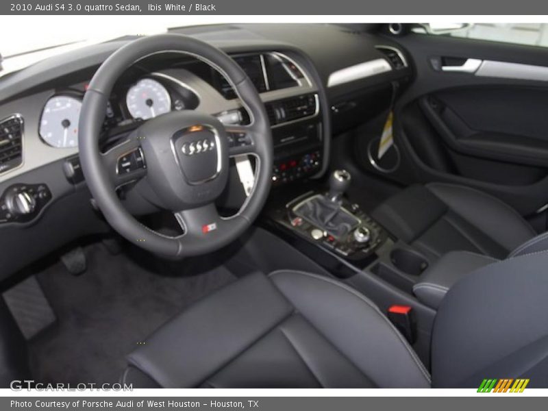 Ibis White / Black 2010 Audi S4 3.0 quattro Sedan
