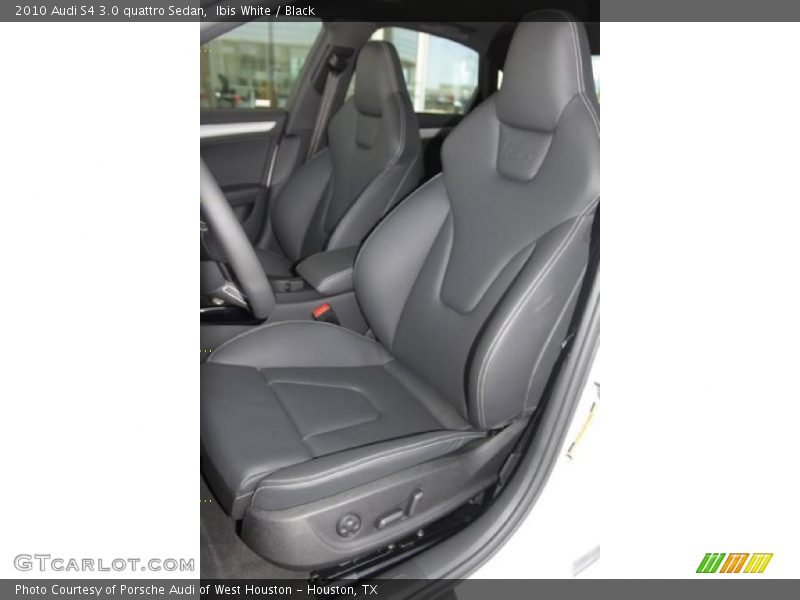 Ibis White / Black 2010 Audi S4 3.0 quattro Sedan