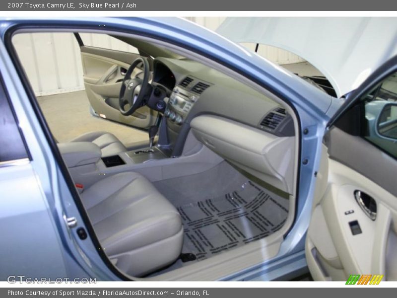 Sky Blue Pearl / Ash 2007 Toyota Camry LE