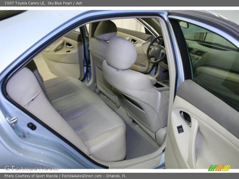 Sky Blue Pearl / Ash 2007 Toyota Camry LE