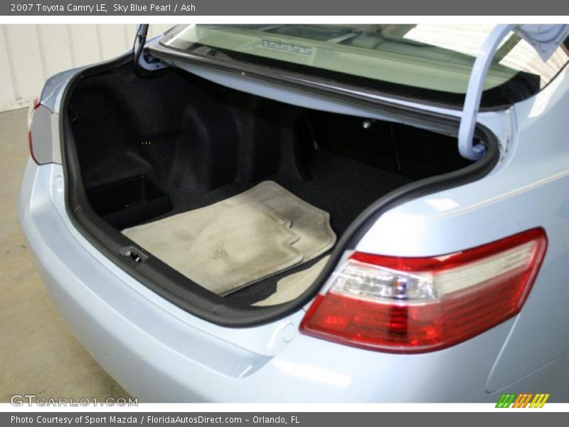 Sky Blue Pearl / Ash 2007 Toyota Camry LE