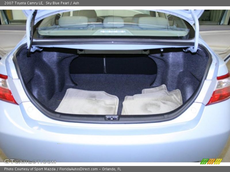 Sky Blue Pearl / Ash 2007 Toyota Camry LE