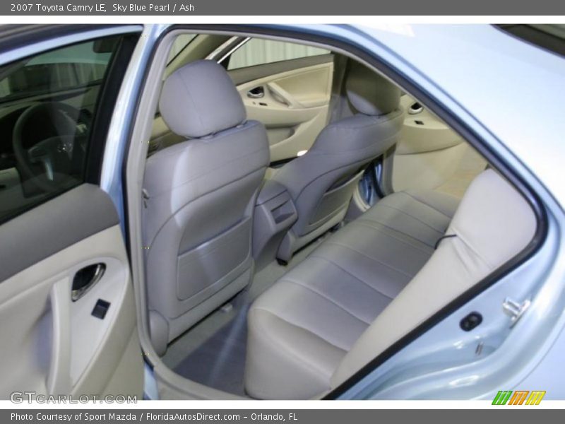Sky Blue Pearl / Ash 2007 Toyota Camry LE