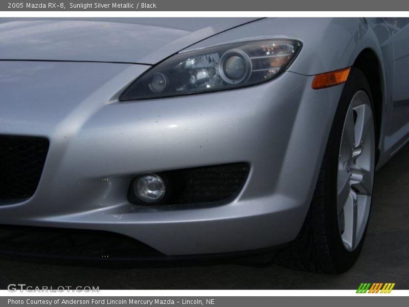 Sunlight Silver Metallic / Black 2005 Mazda RX-8