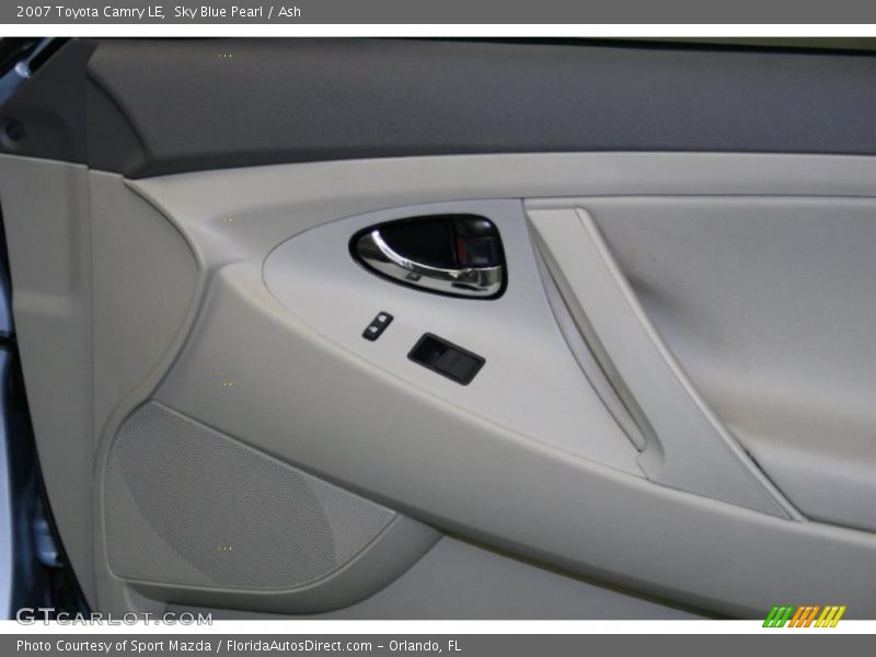 Sky Blue Pearl / Ash 2007 Toyota Camry LE