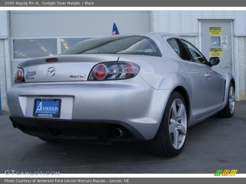 Sunlight Silver Metallic / Black 2005 Mazda RX-8