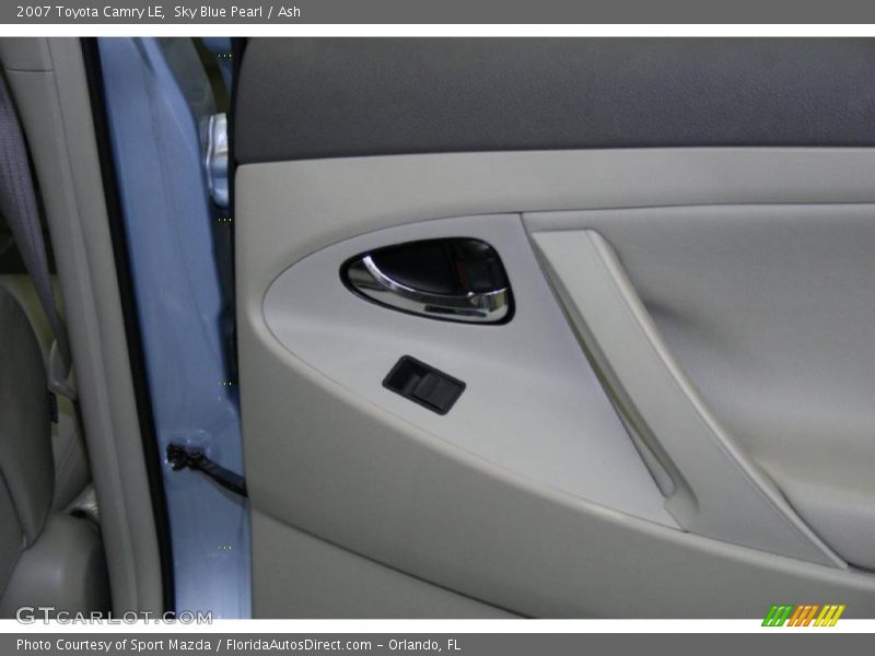 Sky Blue Pearl / Ash 2007 Toyota Camry LE