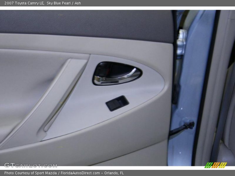 Sky Blue Pearl / Ash 2007 Toyota Camry LE