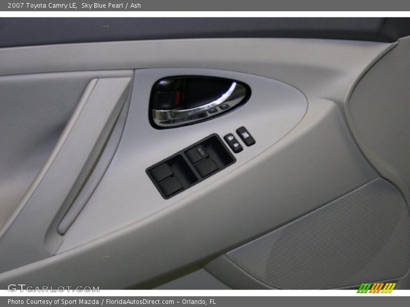 Sky Blue Pearl / Ash 2007 Toyota Camry LE