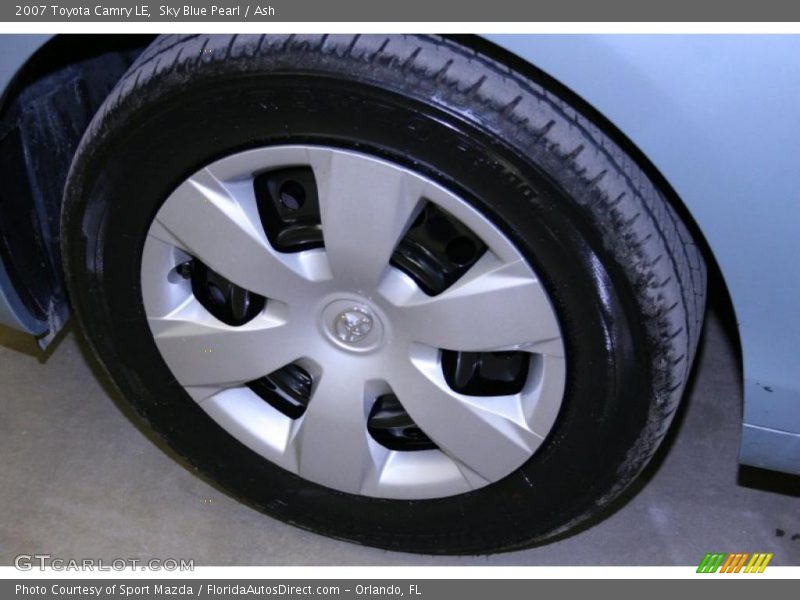 Sky Blue Pearl / Ash 2007 Toyota Camry LE